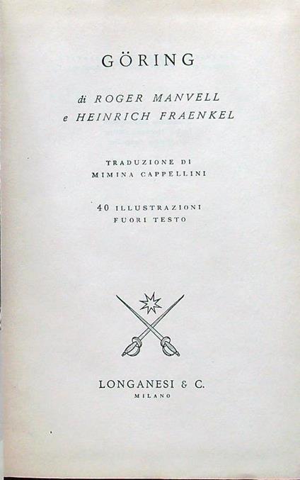 Goring - copertina