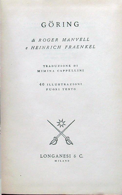 Goring - copertina