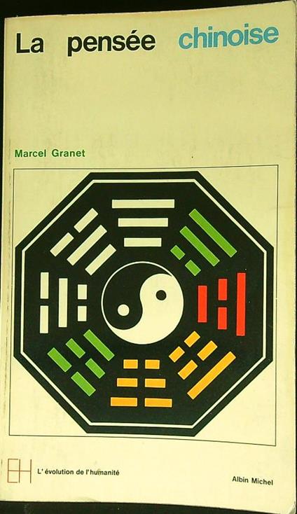 La pensee chinoise - Marcel Granet - copertina