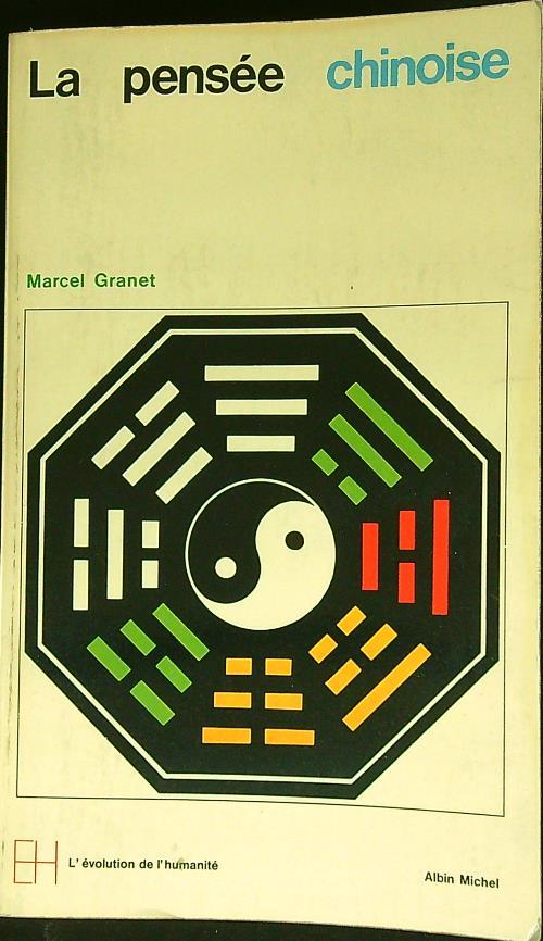 La pensee chinoise - Marcel Granet - copertina