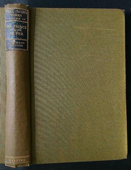 The Prince and the Pauper - Mark Twain - copertina