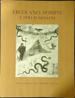 Ercolano Pompei e stili pompeiani - Estratto