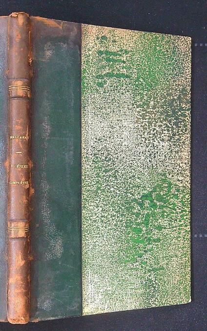 Poésies complètes - copertina