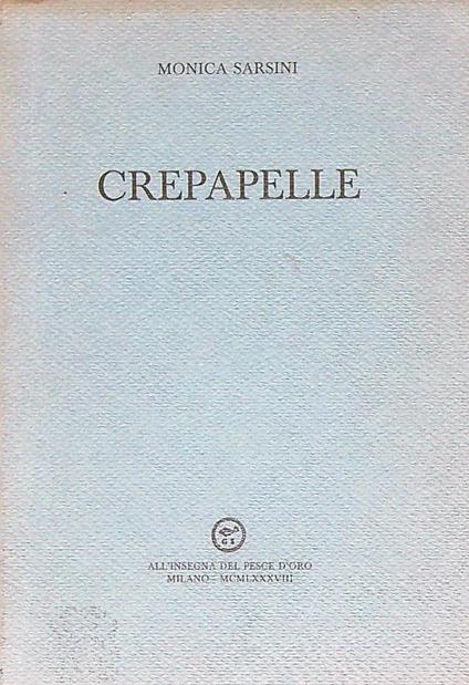 Crepapelle - Monica Sarsini - copertina