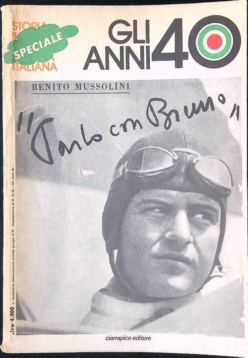 Parlo con Bruno - Benito Mussolini - copertina