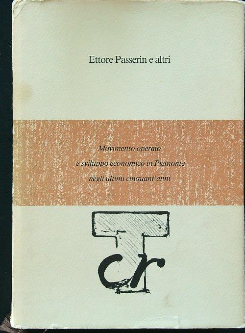 Ettore Passerin e altri - copertina
