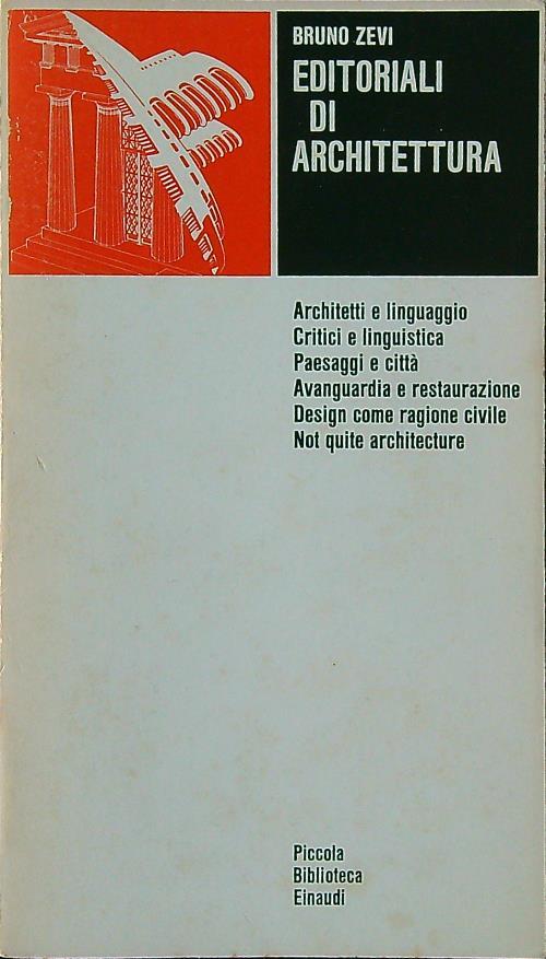 Editoriali di architettura