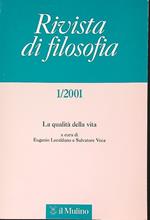 Rivista di filosofia 1/2001