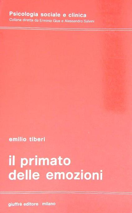 Il primato delle emozioni - Emilio Tiberi - copertina