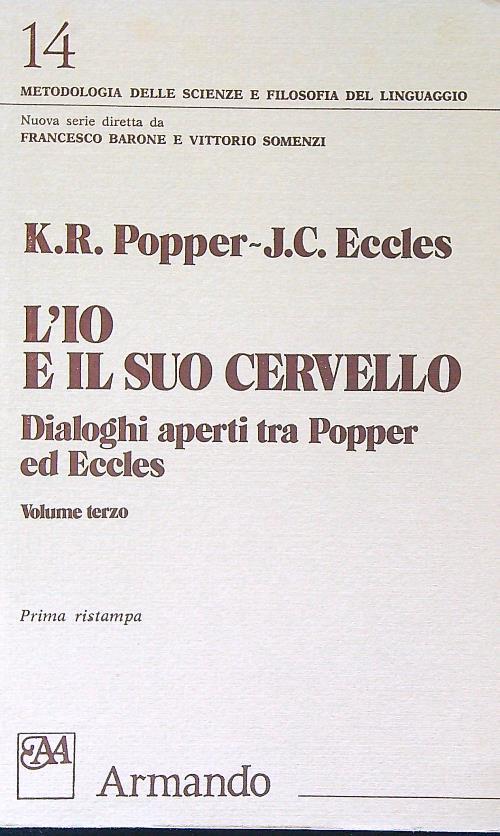 L' io e il suo cervello. Volume terzo - copertina