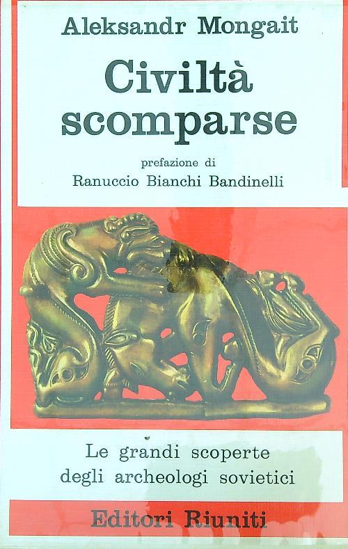 Civiltà scomparse - copertina