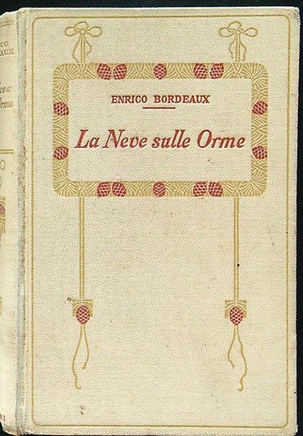 La neve sulle orme - copertina