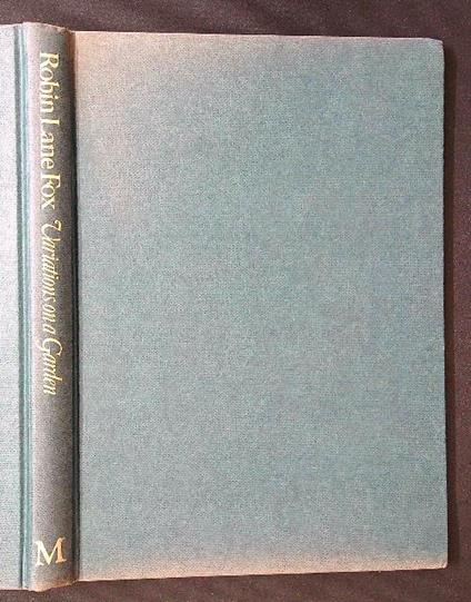 Variations on a garden - Robin Lane Fox - copertina