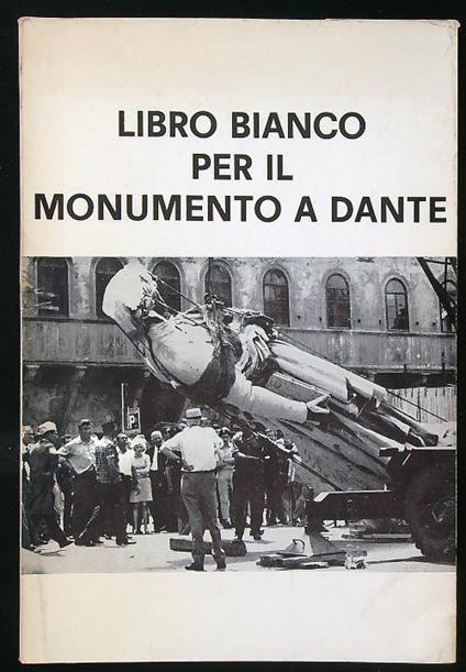 Libro bianco per il monumento a Dante - copertina