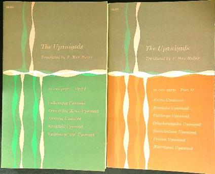 The Upanisads 2vv - copertina