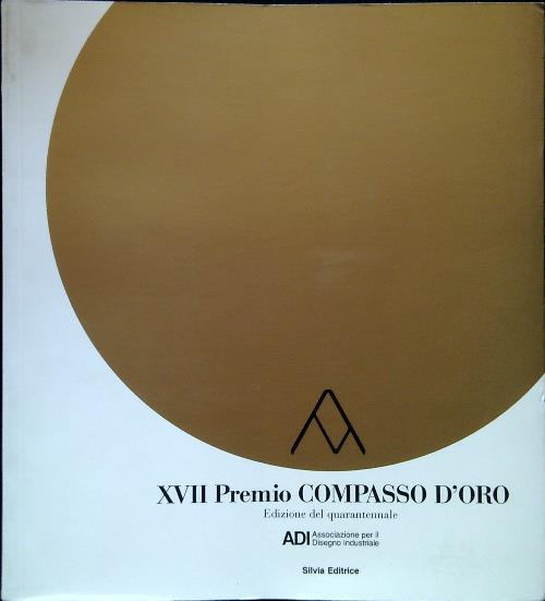 XVII Premio Compasso D'Oro - copertina
