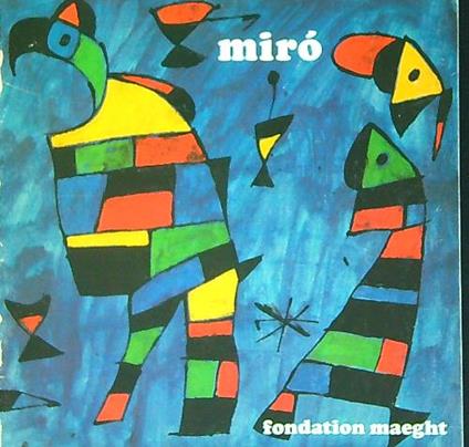 Joan mirò peintures sculptures dessins ceramiques 1956 - 19 - copertina