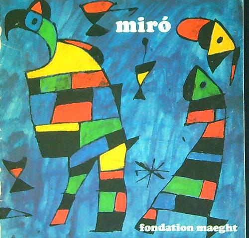 Joan mirò peintures sculptures dessins ceramiques 1956 - 19 - copertina