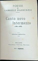 Canto novo - Intermezzo