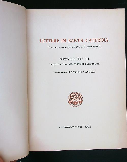Lettere di Santa Caterina