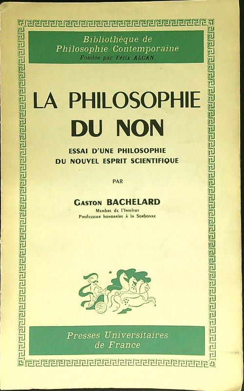 Philosophie du non