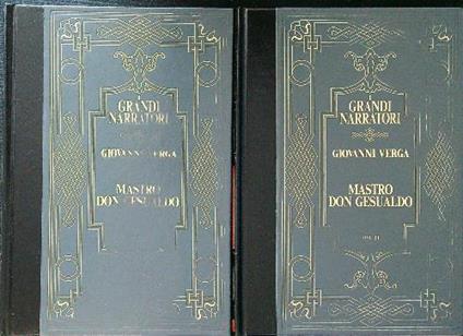 Mastro Don Gesualdo 2vv - Giovanni Verga - copertina
