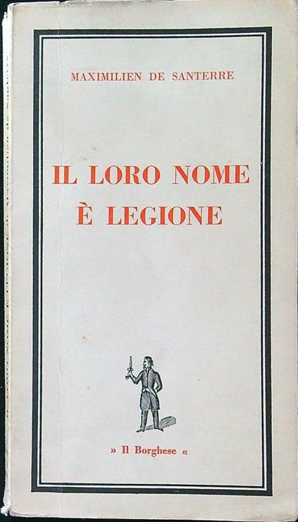 Il loro nome è legione - copertina