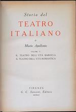 Storia del teatro italiano III