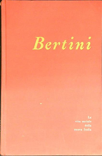 Bertini - Pietro Bianchi - copertina