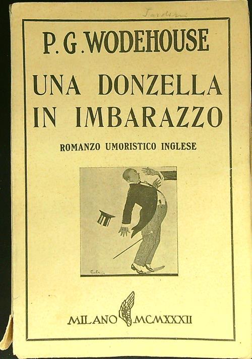 Una donzella in imbarazzo - Pelham G. Wodehouse - copertina