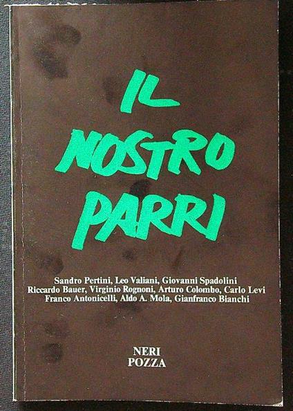 Il nostro Parri - copertina