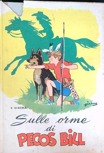 Sulle Orme di Pecos Bill - copertina