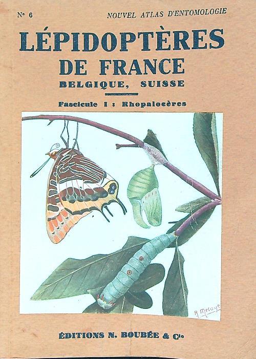 Lepidopteres de France, Belgique, suisse. Fascicule 1 - copertina