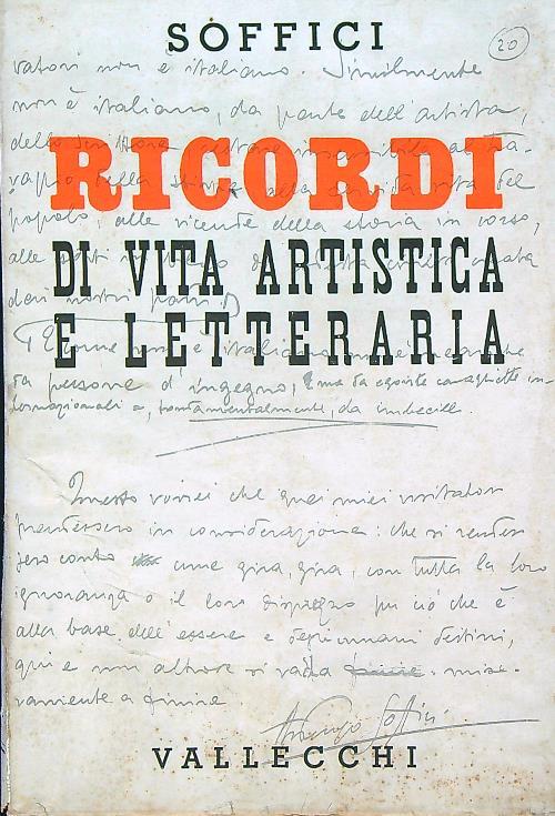 Ricordi di vita artistica e letteraria