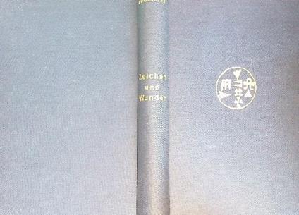 Zeichen und Wunder - copertina