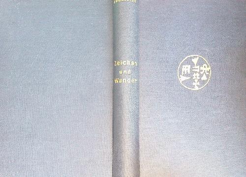 Zeichen und Wunder - copertina