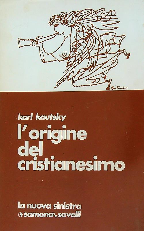 L' L'origine del cristianesimo - Karl Kautsky - copertina