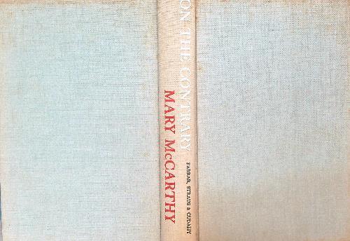 On the Contrary - Mary McCarthy - copertina