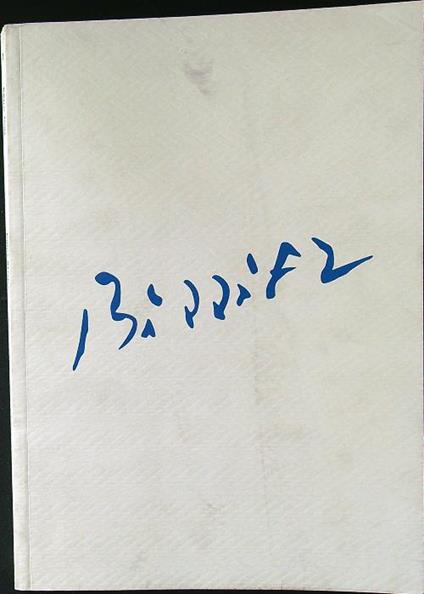 Julius Bissier. Il linguaggio della vita - copertina