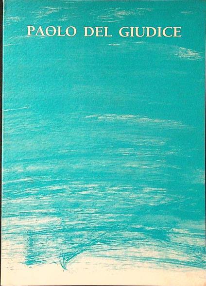 Paolo del Giudice - copertina
