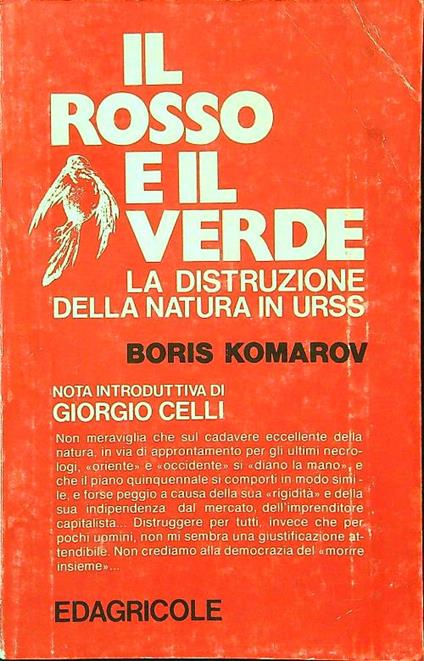 Il rosso e il verde - Boris Komarov - copertina