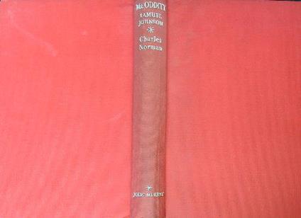Mr Oddity : Samuel Johnson, LL.D - copertina