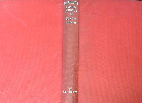 Mr Oddity : Samuel Johnson, LL.D - copertina