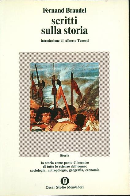 Scritti sulla storia - Fernand Braudel - copertina