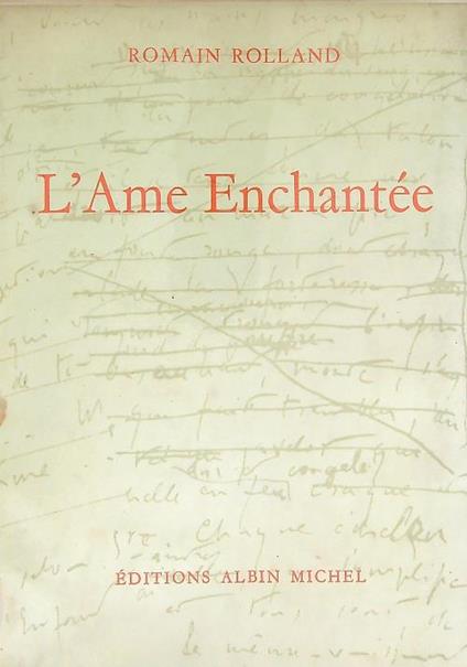 L' ame enchantee - Romain Rolland - copertina