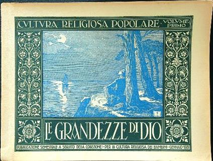 Le grandezze di Dio - copertina