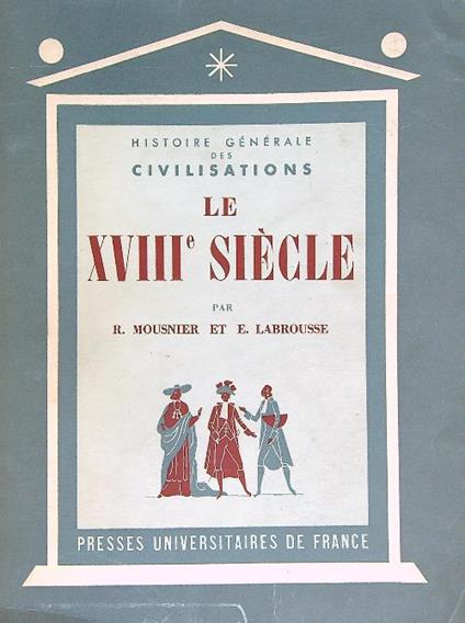 Le XVIII siecle - copertina