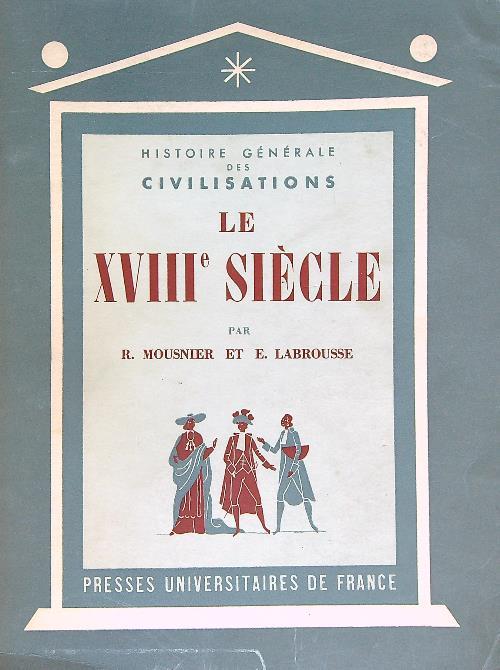 Le XVIII siecle - copertina