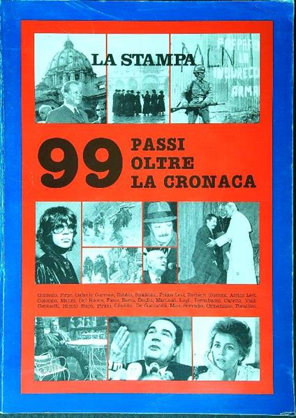 99 passi oltre la cronaca - copertina