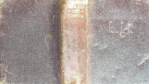 Obras Completas - Federico García Lorca - copertina
